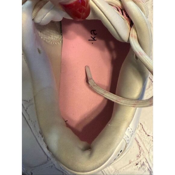 Bershka Hello Kitty Size 38 Platform Sneakers White Kawaii Whimsigoth E-Girl Y2K - Picture 12 of 15